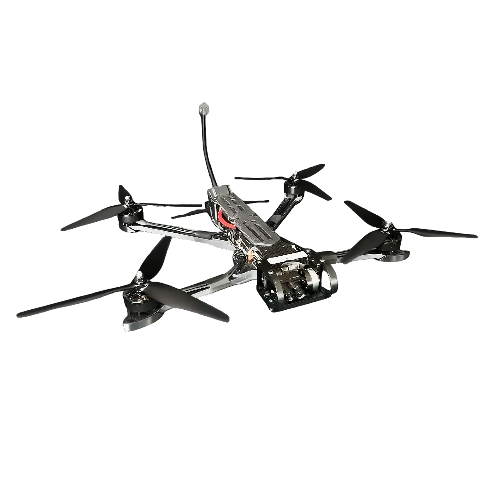 双视场单轴云台7寸穿越机