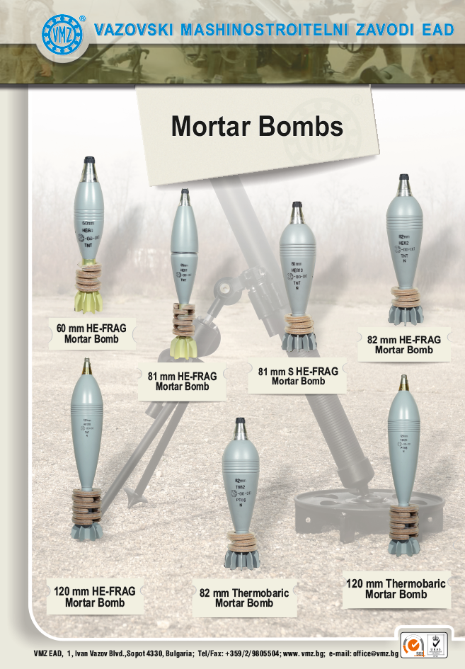 mortar-bombs