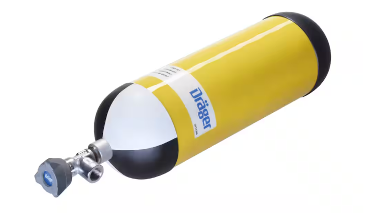 Dräger-Basınçlı-Hava-Solunum-Tüpü-Sarı