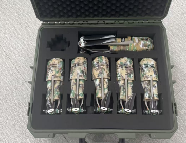 Flying-grenade-drones