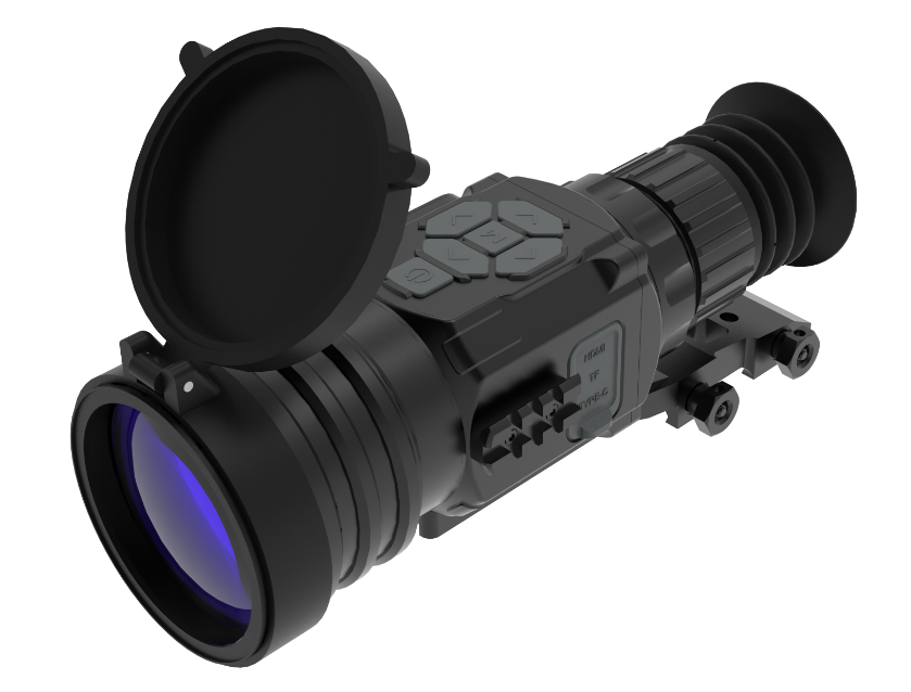 单目多功能微光夜视系统