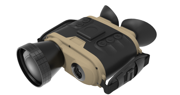 双目多功能红外热成像望远镜（北斗激光测距定位)