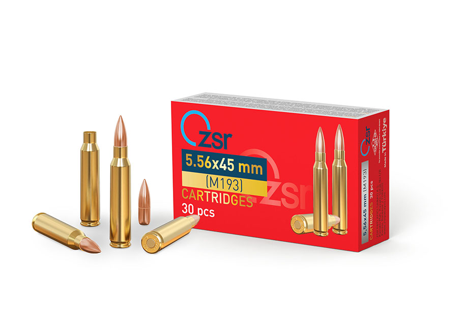 5.56x45mm-M193-Tüfek-Fişeği